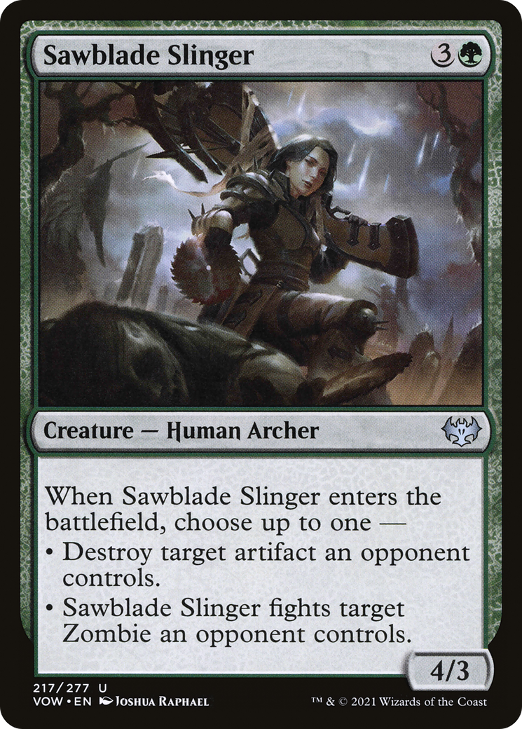 Image of Sawblade Slinger (VOW-217) - Innistrad: Crimson Vow