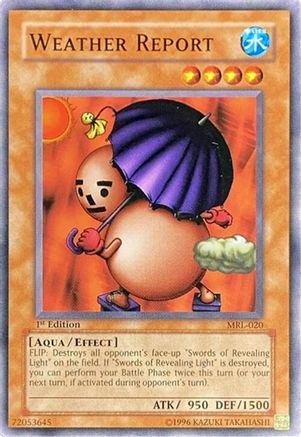 Image of Weather Report (MRL-020) - Magic Ruler 1st Edition