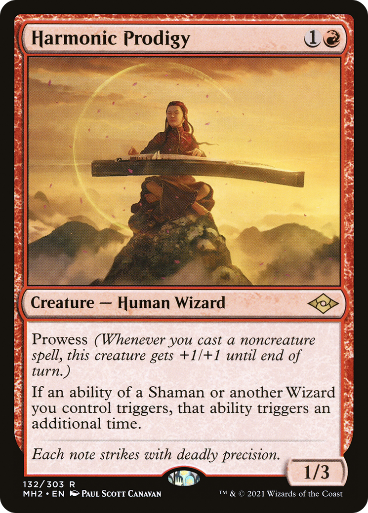 Image of Harmonic Prodigy (MH2-132) - Modern Horizons 2 Foil