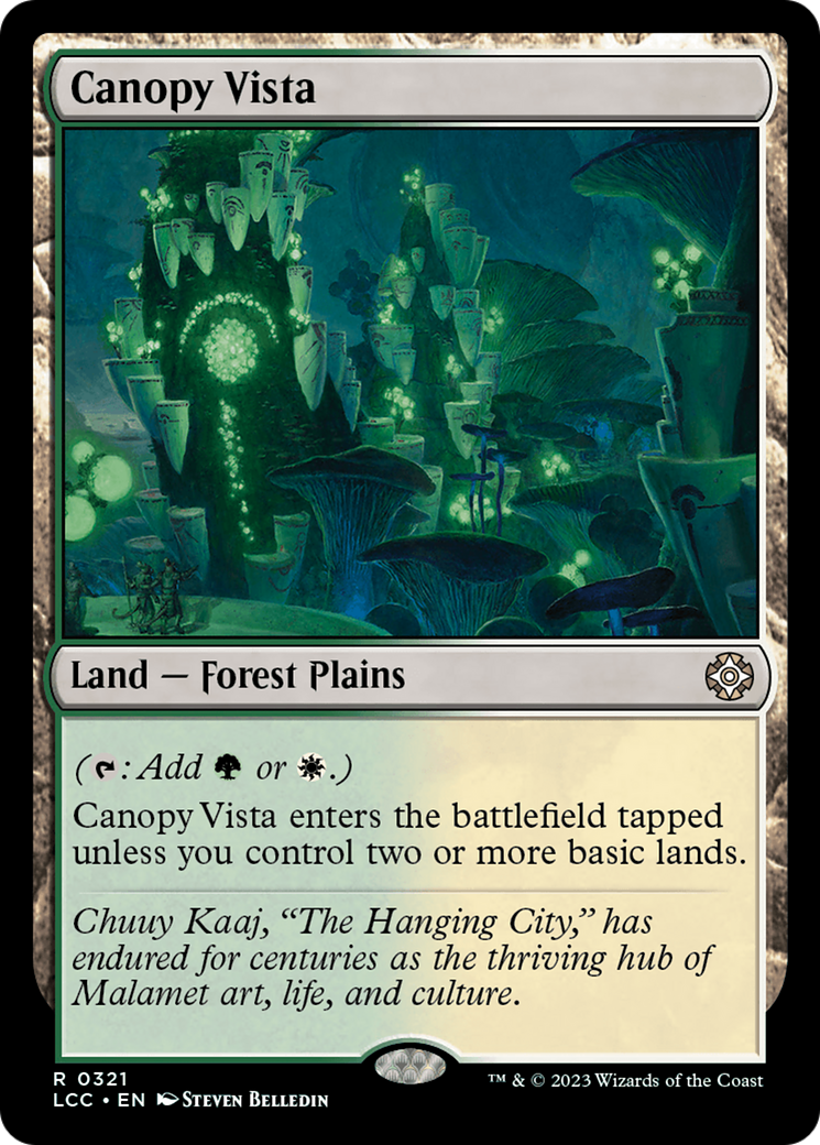 Image of Canopy Vista (LCC-321) - The Lost Caverns of Ixalan Commander