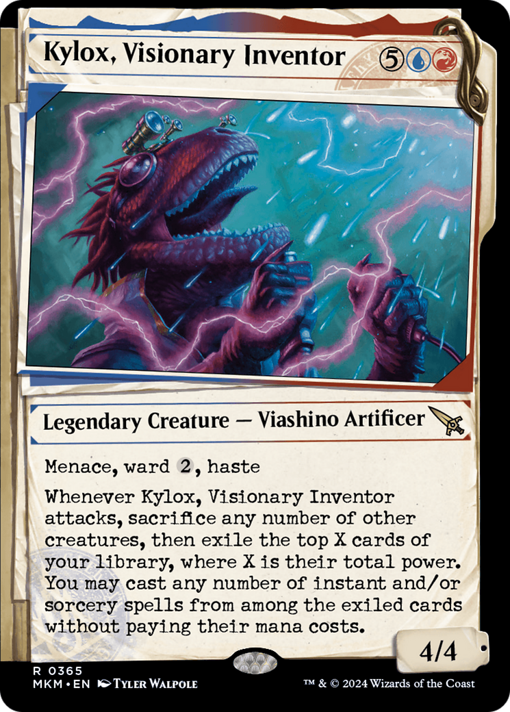 Image of Kylox, Visionary Inventor (Showcase) (MKM-365) - Murders at Karlov Manor: (Showcase)