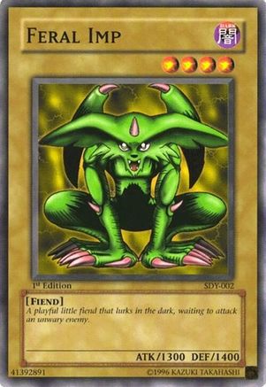 Image of Feral Imp (SDY-002) - Starter Deck: Yugi Unlimited