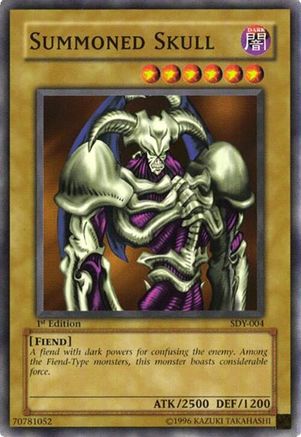 Image of Summoned Skull (SDY-004) - Starter Deck: Yugi 1st Edition