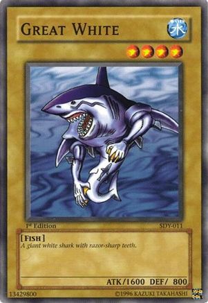 Image of Great White (SDY-011) - Starter Deck: Yugi 1st Edition