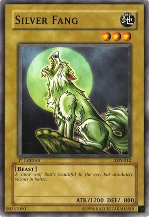Image of Silver Fang (SDY-012) - Starter Deck: Yugi 1st Edition