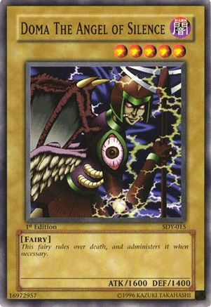 Image of Doma The Angel of Silence (SDY-015) - Starter Deck: Yugi Unlimited