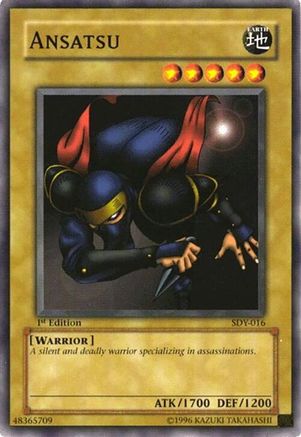 Image of Ansatsu (SDY-016) - Starter Deck: Yugi Unlimited