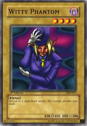 Image of Witty Phantom (SDY-017) - Starter Deck: Yugi Unlimited