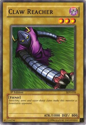 Image of Claw Reacher (SDY-018) - Starter Deck: Yugi 1st Edition
