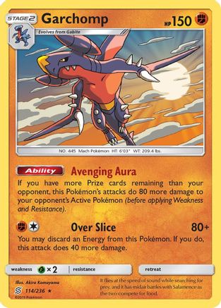 Image of Garchomp 114/236  Deck Exclusives - Rare