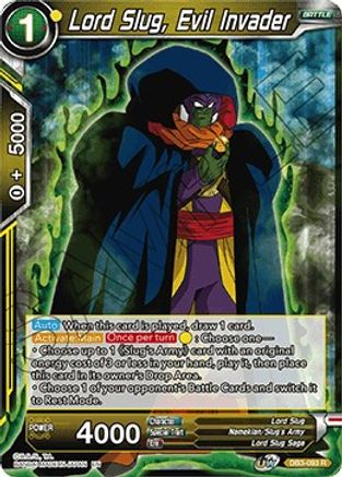 Image of Lord Slug, Evil Invader (DB3-093) - Draft Box 06  Giant Force