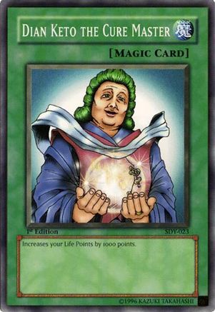 Image of Dian Keto the Cure Master (SDY-023) - Starter Deck: Yugi 1st Edition
