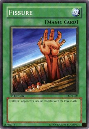 Image of Fissure (SDY-026) - Starter Deck: Yugi 1st Edition