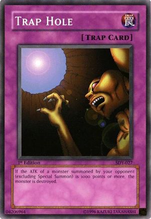 Image of Trap Hole (SDY-027) - Starter Deck: Yugi 1st Edition