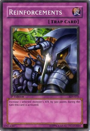 Image of Reinforcements (SDY-031) - Starter Deck: Yugi 1st Edition