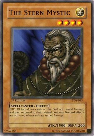 Image of The Stern Mystic (SDY-033) - Starter Deck: Yugi 1st Edition