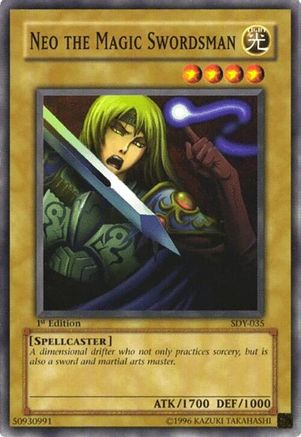 Image of Neo the Magic Swordsman (SDY-035) - Starter Deck: Yugi Unlimited