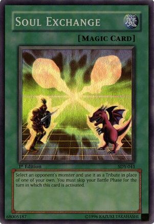 Image of Soul Exchange (SDY-041) - Starter Deck: Yugi 1st Edition