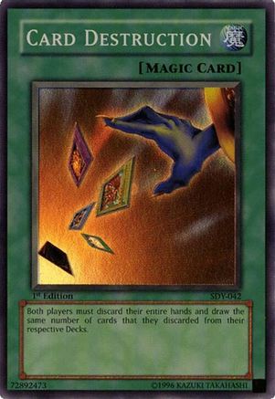 Image of Card Destruction (SDY-042) - Starter Deck: Yugi Unlimited
