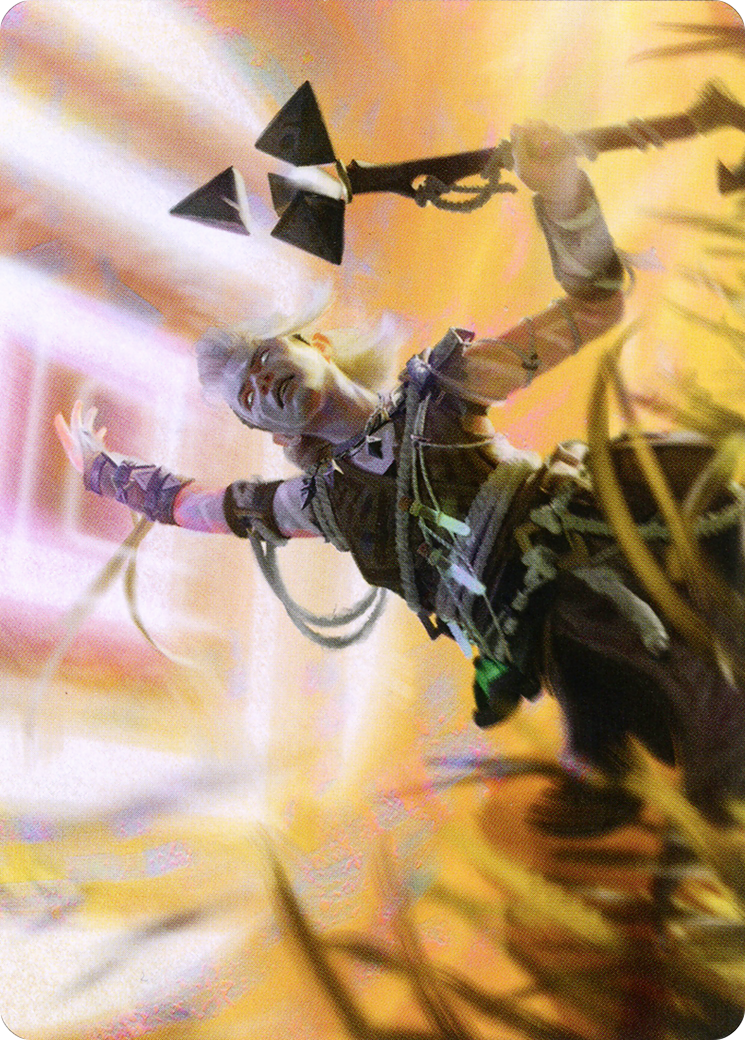 Image of Kor Celebrant // Kor Celebrant (AZNR-041) - Zendikar Rising Art Series (Borderless)