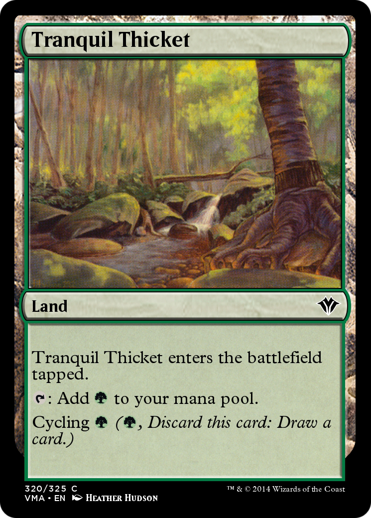 Image of Tranquil Thicket (VMA-320) - Vintage Masters Foil