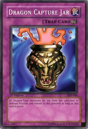 Image of Dragon Capture Jar (SDY-044) - Starter Deck: Yugi 1st Edition