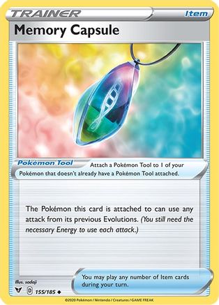 Image of Memory Capsule 155/185  SWSH04 Vivid Voltage - Uncommon