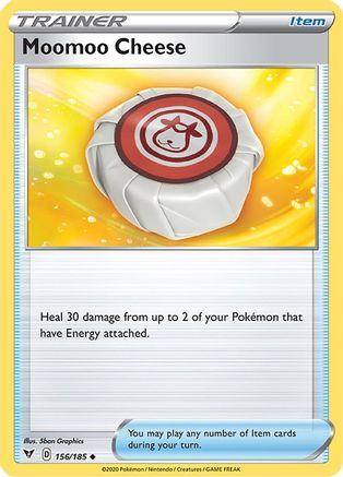Image of Moomoo Cheese 156/185  SWSH04 Vivid Voltage - Uncommon