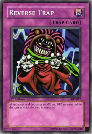 Image of Reverse Trap (SDY-047) - Starter Deck: Yugi Unlimited