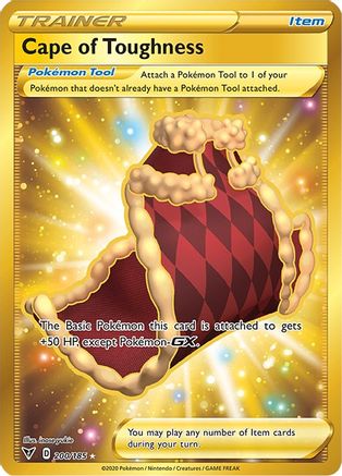 Image of Cape of Toughness (Secret) 200/185  - Holofoil SWSH04 Vivid Voltage - Secret Rare