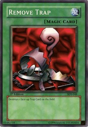 Image of Remove Trap (SDY-048) - Starter Deck: Yugi 1st Edition