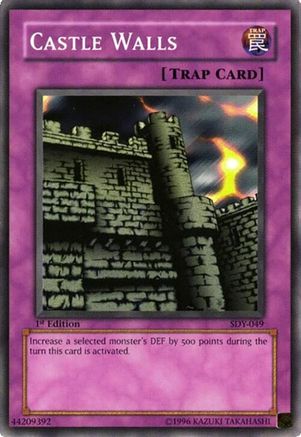 Image of Castle Walls (SDY-049) - Starter Deck: Yugi Unlimited