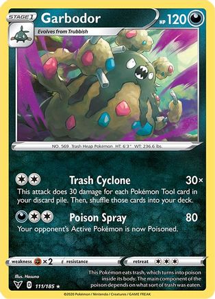 Image of Garbodor 111/185  SWSH04 Vivid Voltage - Rare