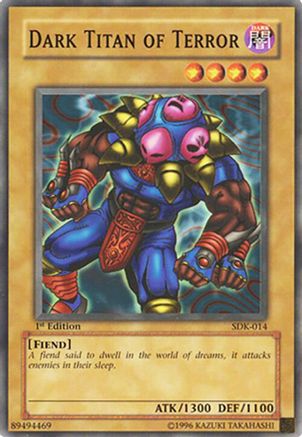 Image of Dark Titan of Terror (SDK-014) - Starter Deck: Kaiba Unlimited