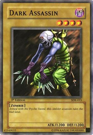 Image of Dark Assailant (SDK-015) - Starter Deck: Kaiba 1st Edition