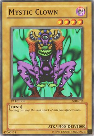 Image of Mystic Clown (SDK-018) - Starter Deck: Kaiba 1st Edition