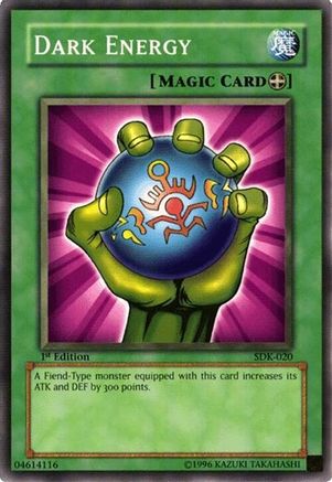 Image of Dark Energy (SDK-020) - Starter Deck: Kaiba 1st Edition