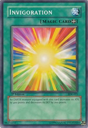 Image of Invigoration (SDK-021) - Starter Deck: Kaiba 1st Edition