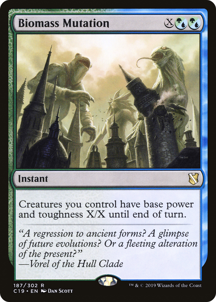 Image of Biomass Mutation (C19-187) - Commander 2019