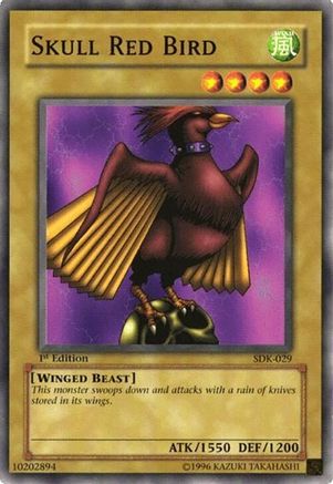 Image of Skull Red Bird (SDK-029) - Starter Deck: Kaiba 1st Edition