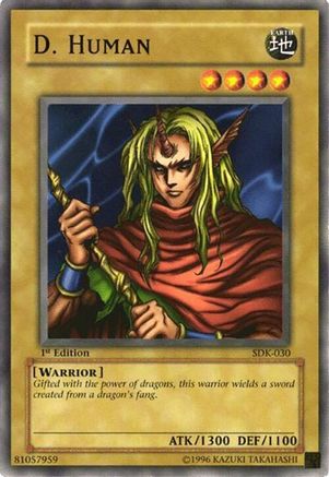 Image of D. Human (SDK-030) - Starter Deck: Kaiba 1st Edition