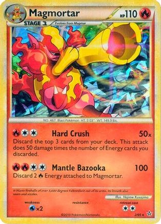Image of Magmortar 002/95  - Holofoil Miscellaneous Cards & Products - Promo