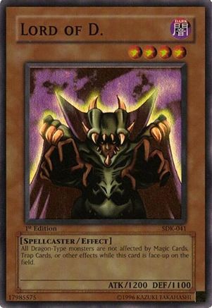 Image of Lord of D. (SDK-041) - Starter Deck: Kaiba Unlimited