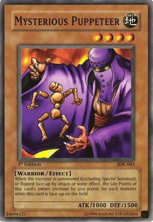Image of Mysterious Puppeteer (SDK-043) - Starter Deck: Kaiba 1st Edition