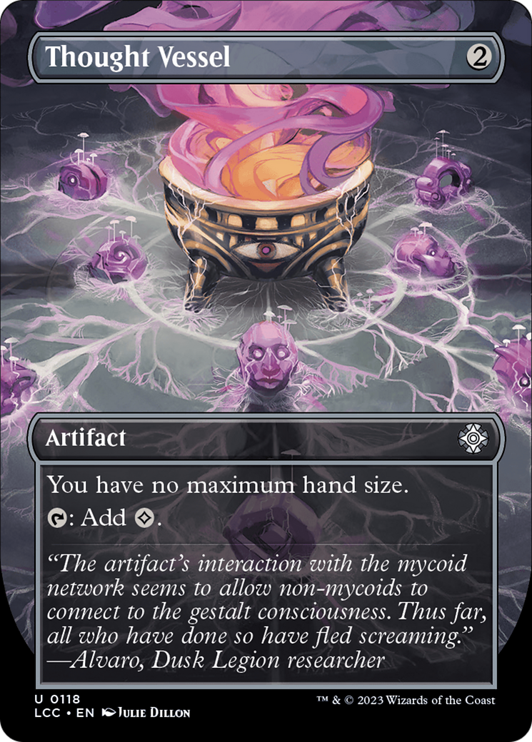 Image of Thought Vessel (Borderless) (LCC-118) - The Lost Caverns of Ixalan Commander (Borderless) Foil