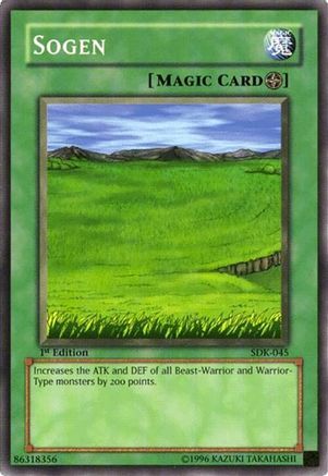 Image of Sogen (SDK-045) - Starter Deck: Kaiba 1st Edition