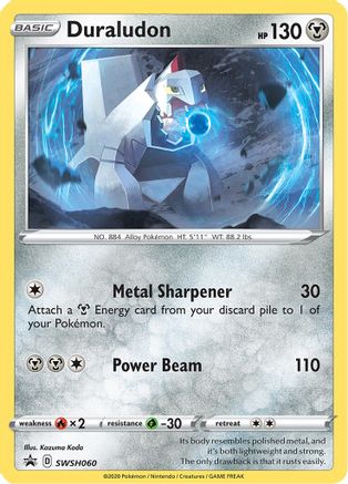 Image of Duraludon SWSH060  - Holofoil SWSH Sword & Shield Promo Cards - Promo