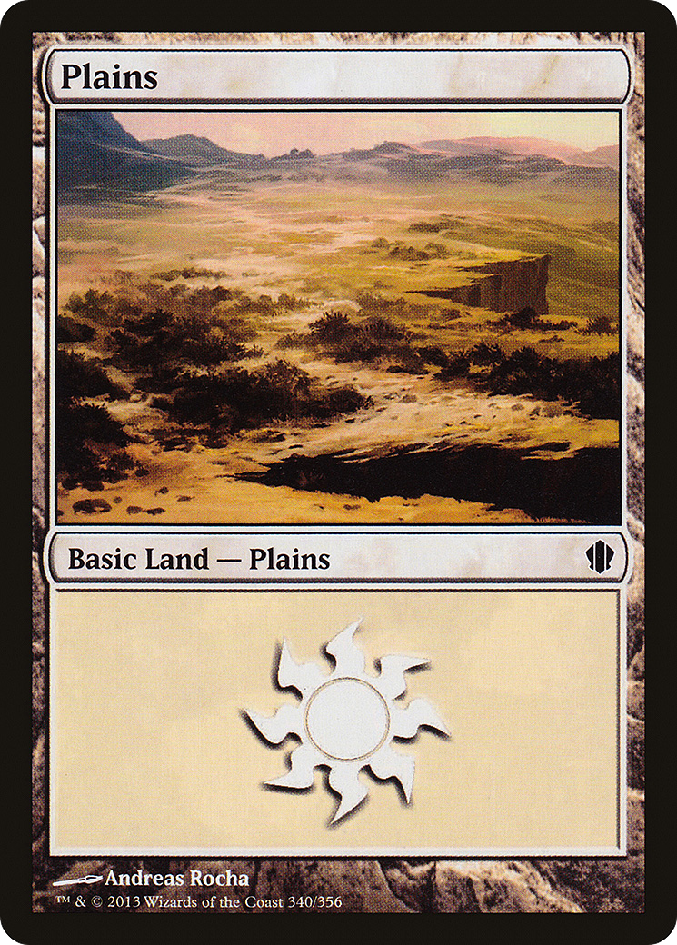 Image of Plains (340) (C13-340) - Commander 2013