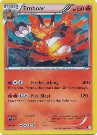 Image of Emboar 026/149  - Holofoil Blister Exclusives - Promo