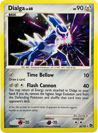 Image of Dialga 016/106  - Holofoil Deck Exclusives - Holo Rare